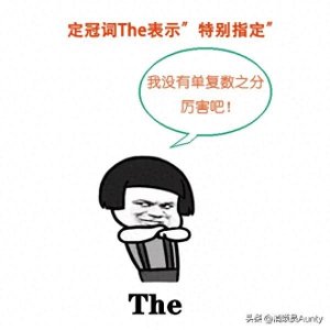 定冠词the的8种用法