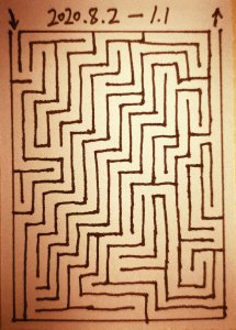 ​画一个复杂的迷宫 原创手绘迷宫，5个难度等级等你来挑战！