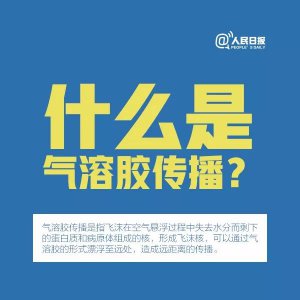 ​什么叫做气溶胶传播 应该如何预防？这9张图说明白了