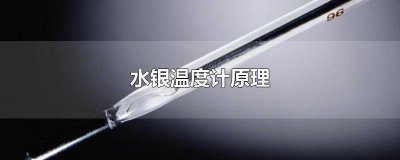 ​水银温度计原理是热胀冷缩是物理变化吗 水银温度计原理图怎么画