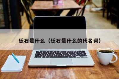 ​砭石是什么（砭石是什么的代名词）