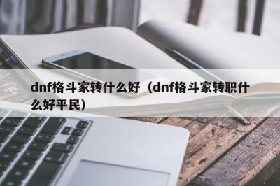 ​dnf格斗家转什么好（dnf格斗家转职什么好平民）