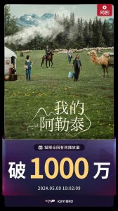 ​《我的阿勒泰》全网有效播放量破1000万