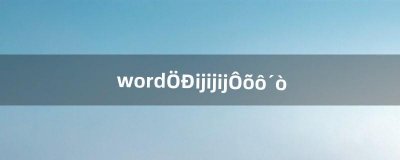 ​word中某某某怎么打（word某一页开始加页码)