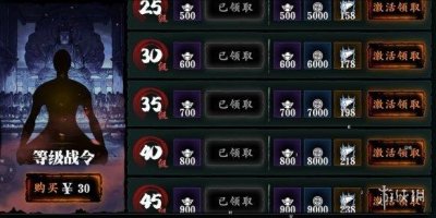 ​影之刃3战令多少钱