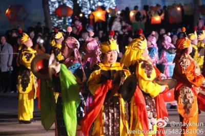 ​组图：桃林沟闹元宵-桃花源里年味浓