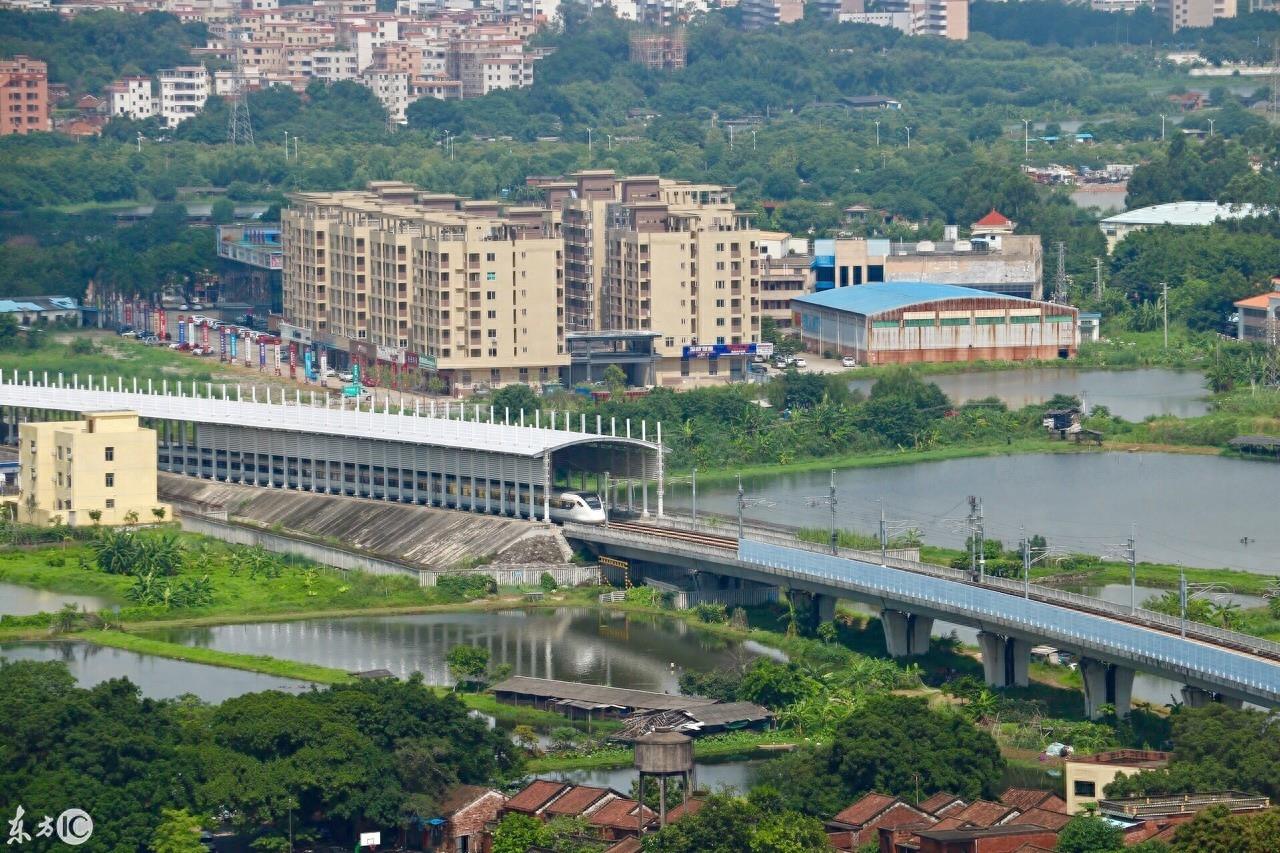 广佛肇城际铁路中的一个车站——三水北站