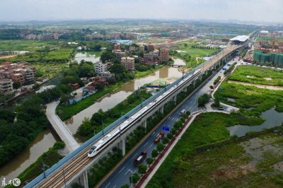 ​广佛肇城际铁路中的一个车站-三水北站