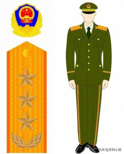 ​99式武警部队警衔，颜值最在线的一套军衔和军服