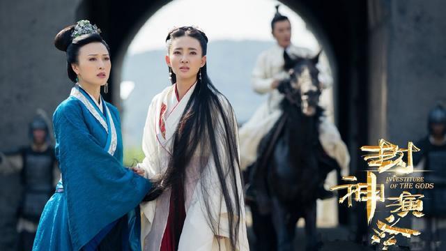 《封神演义》两大美男：邓伦演的子虚妖媚，孙傲演的仙鹤童子很仙