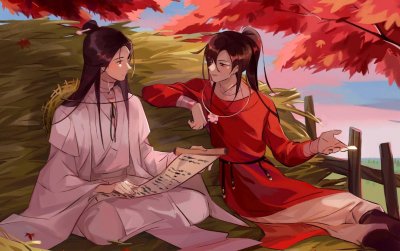 ​天官赐福：花城偶遇谢怜，为何不敢以真面目见面，其实就是怂
