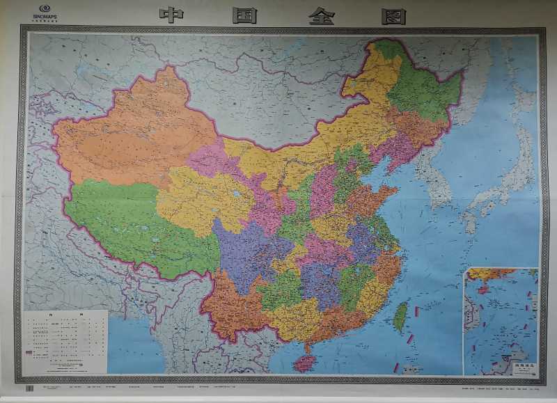长江流域地图路线全图（长江，先流经西藏还是四川？）