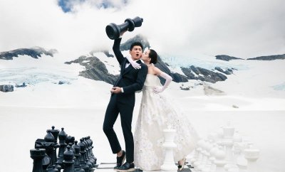 吴奇隆、刘诗诗婚宴细节曝光 藏无比浪漫2字