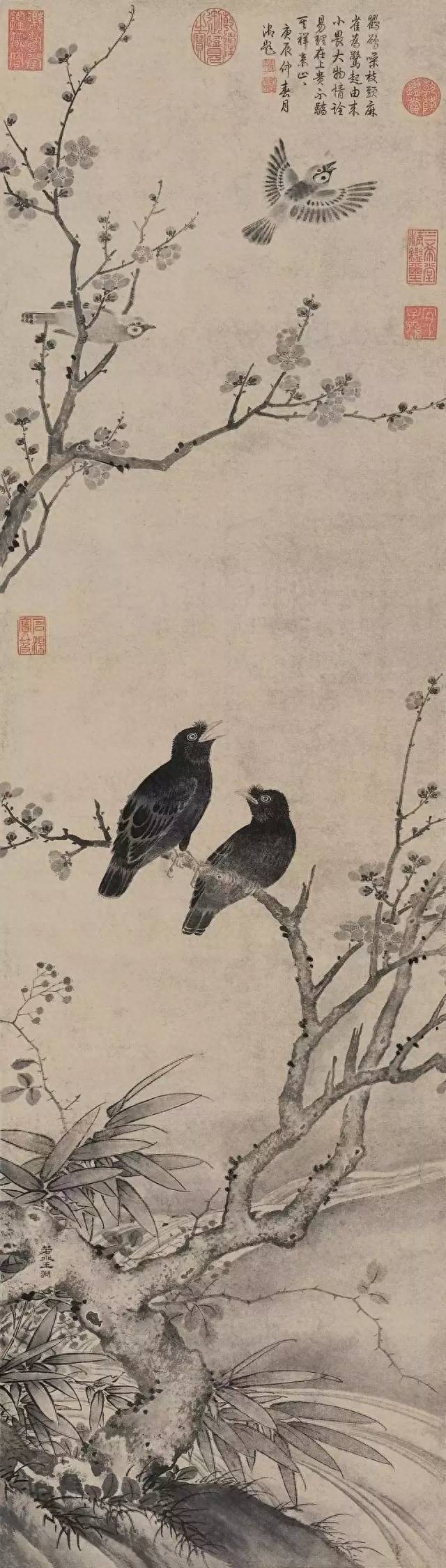 花鸟画巨擘——王渊画作欣赏