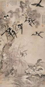 花鸟画巨擘——王渊画作欣赏