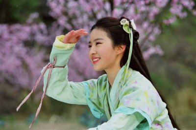 经典影视赏析:仙剑1人物赵灵儿(刘亦菲饰演)