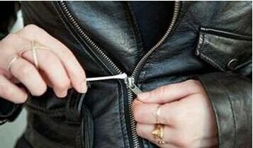 拉链头布头烂了怎么办，衣服拉链拉到布料里了怎么办？图2