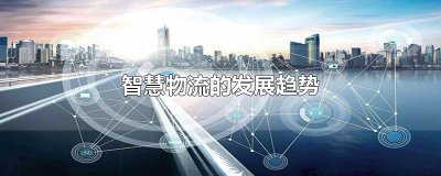 ​智慧物流的发展趋势