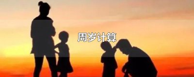 ​周岁计算