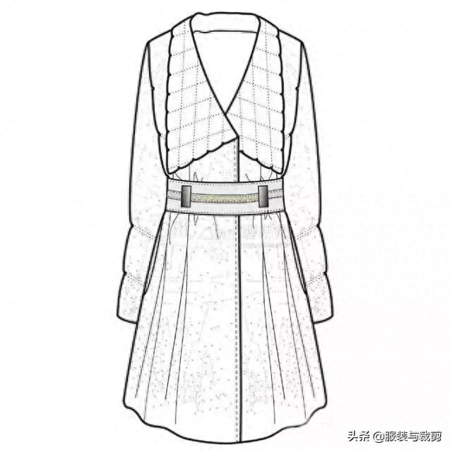 12款时尚服装设计手绘图