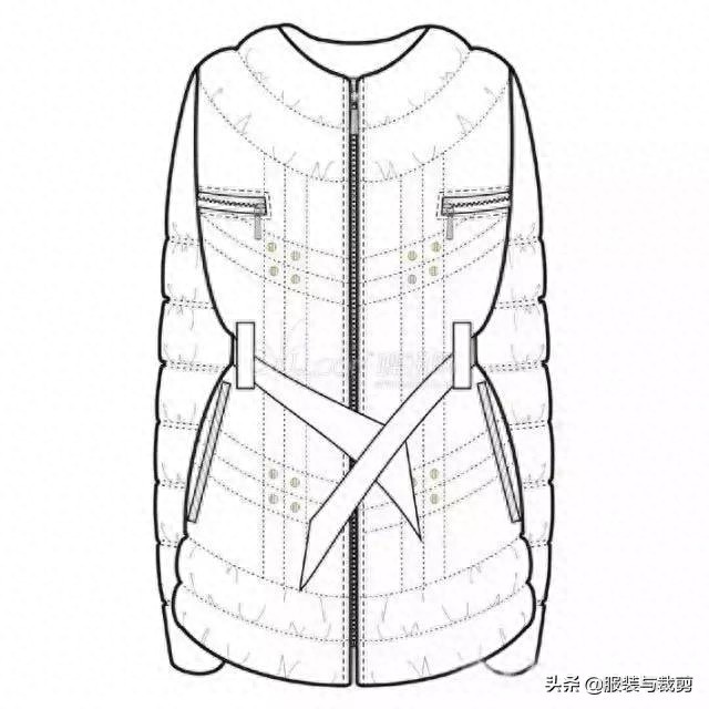 12款时尚服装设计手绘图