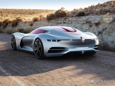 上车就掀天灵盖！什么剪刀门都弱爆了！这款雷诺跑车科技感十足！