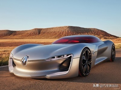 上车就掀天灵盖！什么剪刀门都弱爆了！这款雷诺跑车科技感十足！