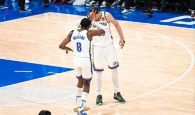 雷霆五小阵容爆发!哈滕施泰因首秀惊艳,卡鲁索 15 分助队反超