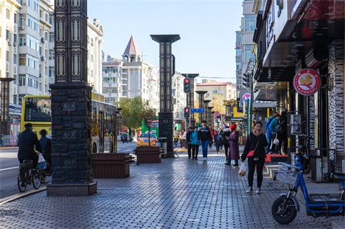 哈尔滨的百年老街，果戈里大街