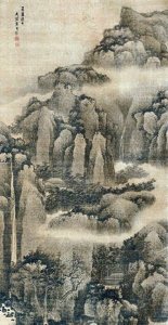 大气磅礴,画雄奇险秀名山,龚贤绘《匡庐图》