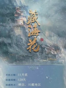 ​网剧《藏海花》发布组讯，小哥成为配角，是《沙海》的前传