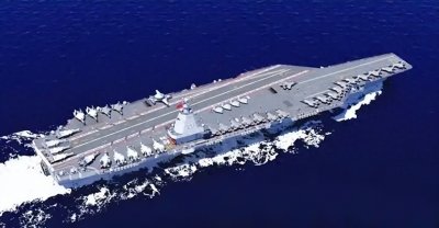 ​中国第四艘航母出现 12万吨+核动力+歼-35B，未来量产至少10艘