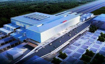 ​自贡市首迎大型高铁站，站房规模35000平方米，总投资约7.28亿元