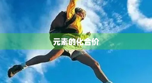元素的化合价