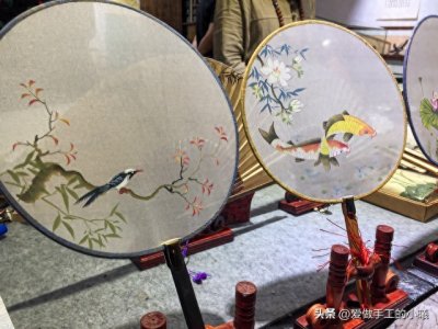 中国传统团扇欣赏