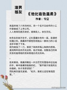​九本【渣男扬灰文】《醉琼枝》《他比夜色温柔》《再嫁》...