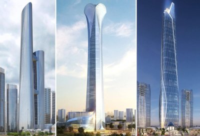 ​武汉九座400米以上摩天大楼