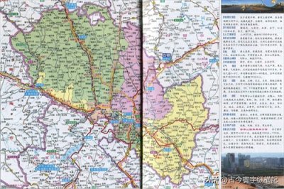 甘肃省各市、自治州、县行政区划图