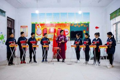 ​安徽枞阳：“双减”后学生唱起了“大鼓书”